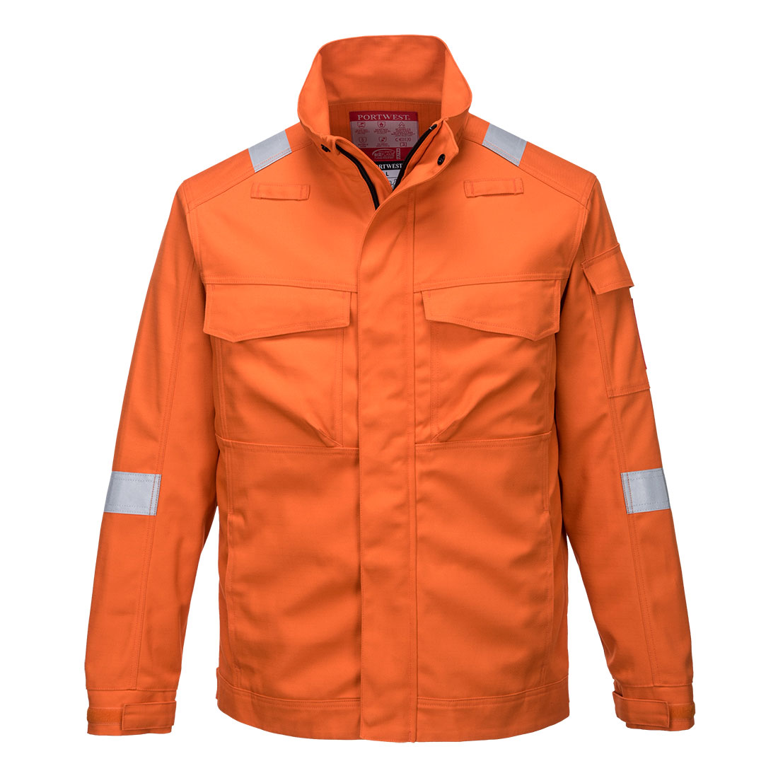 PORTWEST FR68 BLUZA BIZFLAME INDUSTRY ; POMARAŃCZOWY