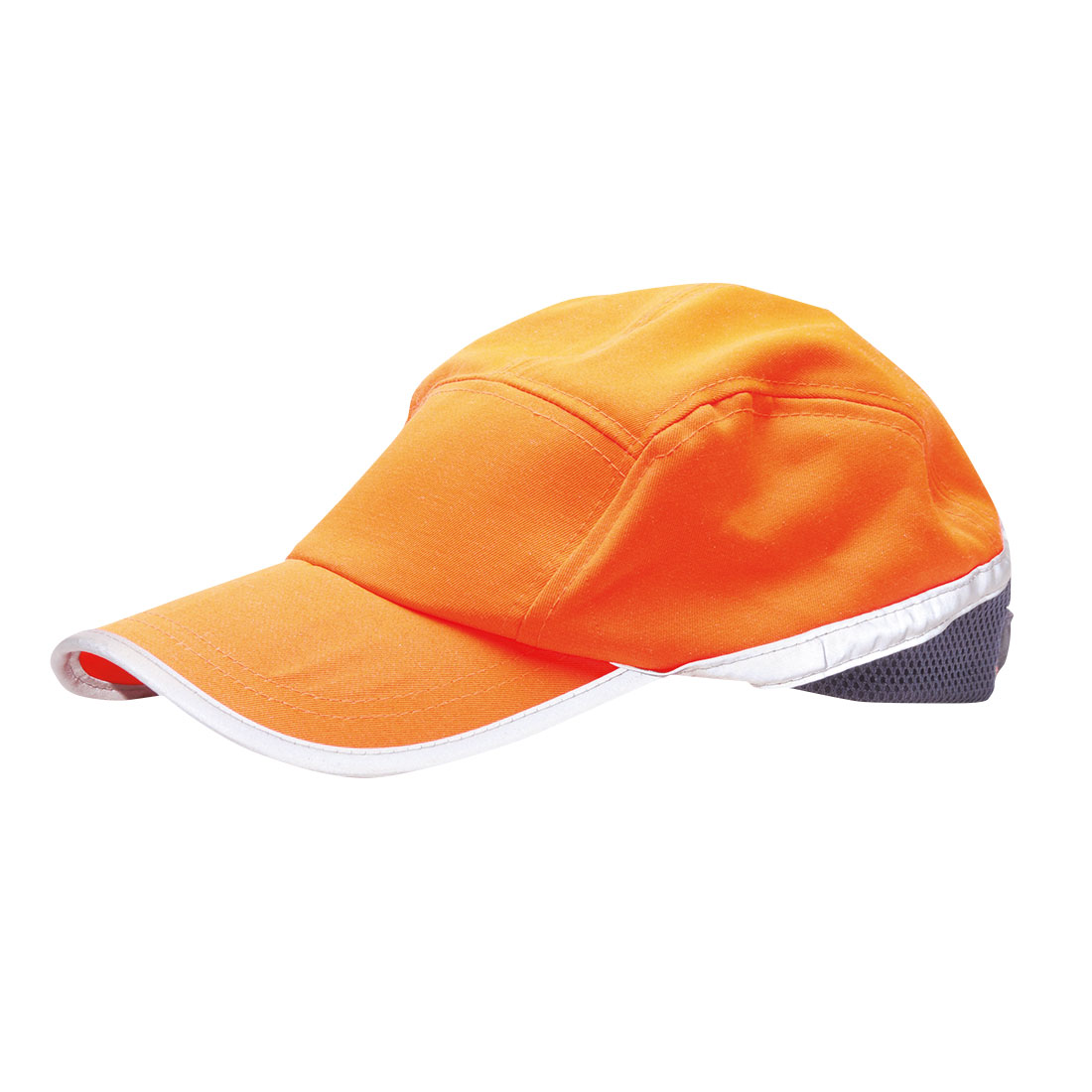 PORTWEST HB10 CZAPKA BASEBALLOWA ODBLASKOWA; POMARAŃCZOWY/GRANATOWY