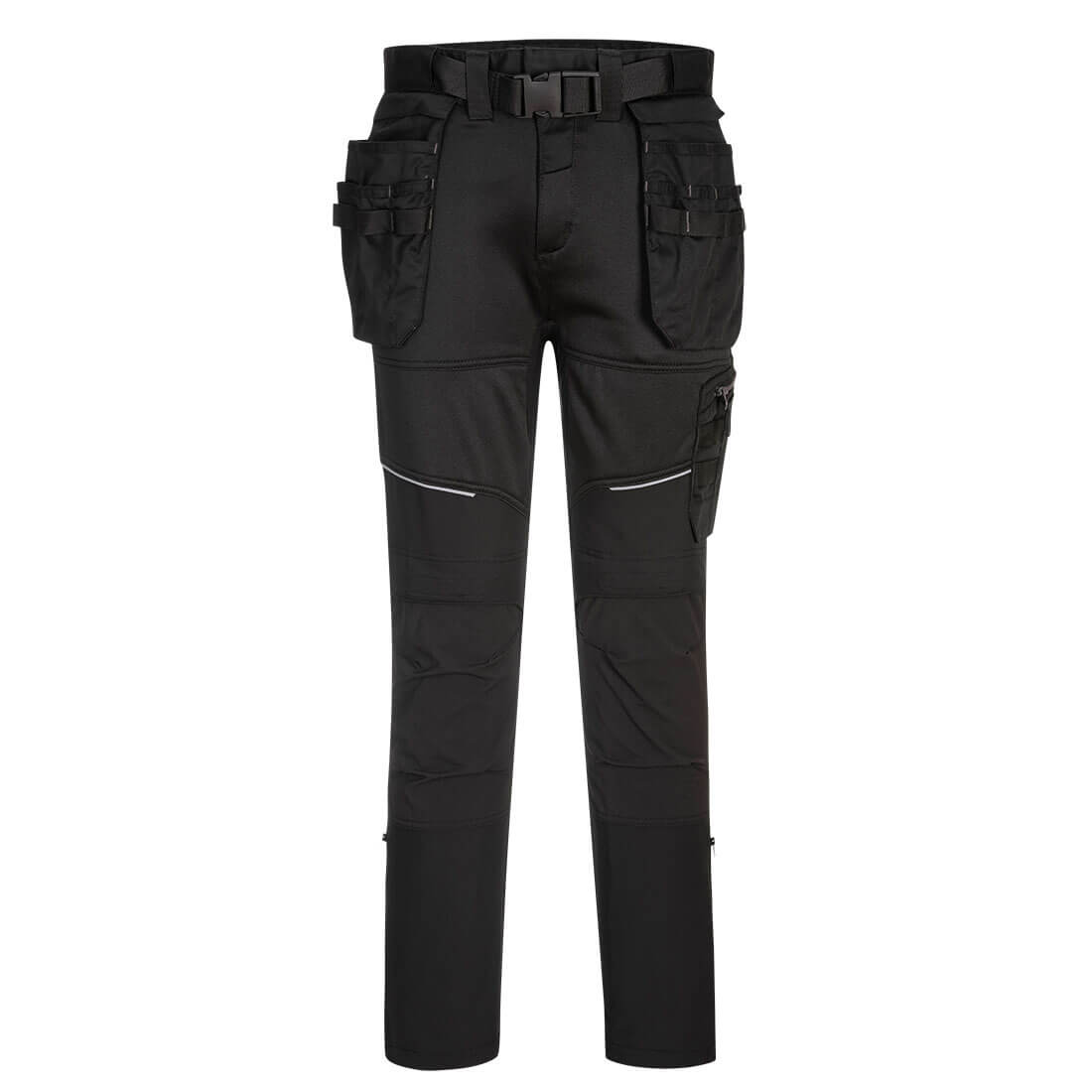 PORTWEST KX343 SPODNIE KX3 JOGGER Z KABURAMI; CZARNY