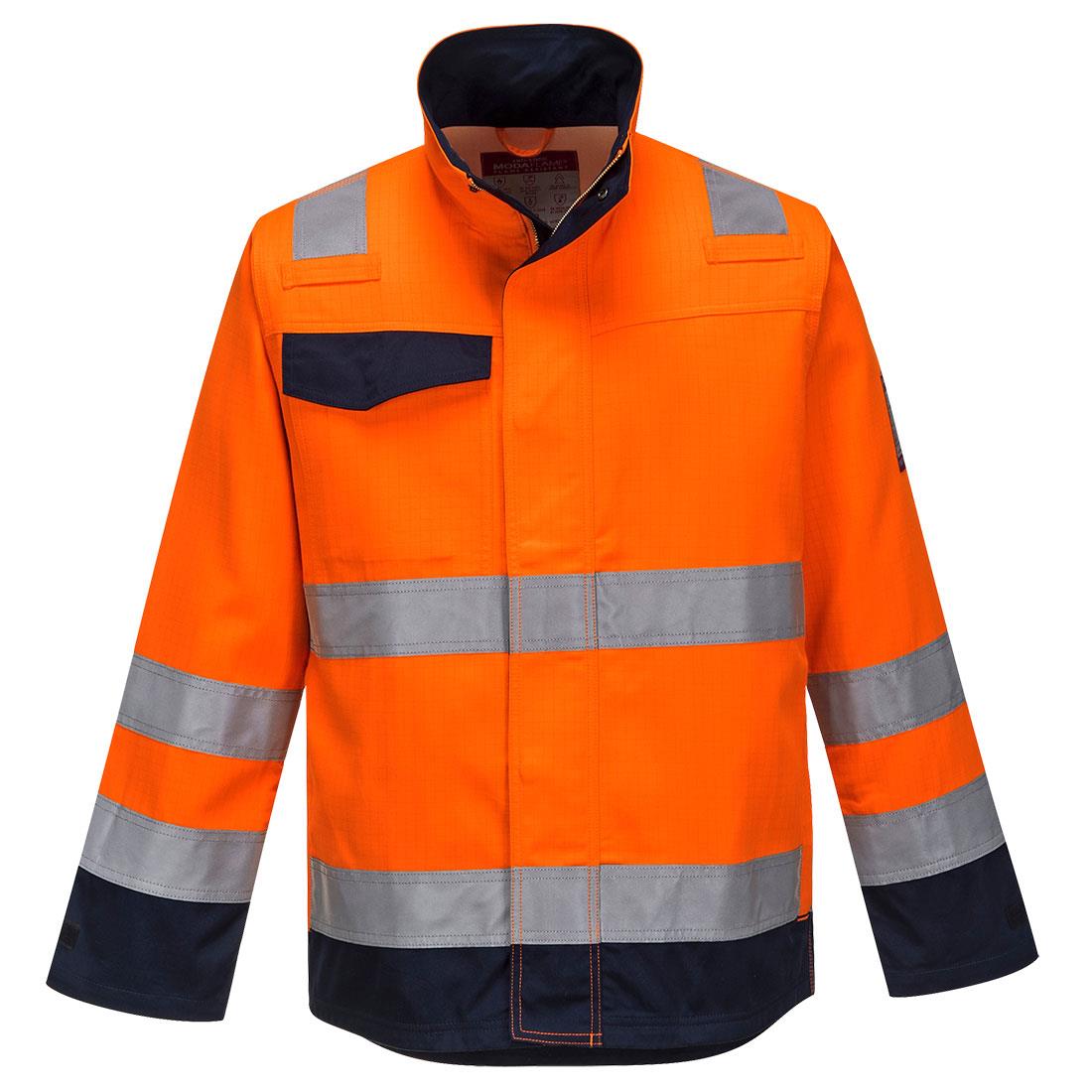 PORTWEST MV35 BLUZA MODAFLAME RIS POMARAŃCZOWA / GRANATOWA ; POMARAŃCZOWY/GRANATOWY