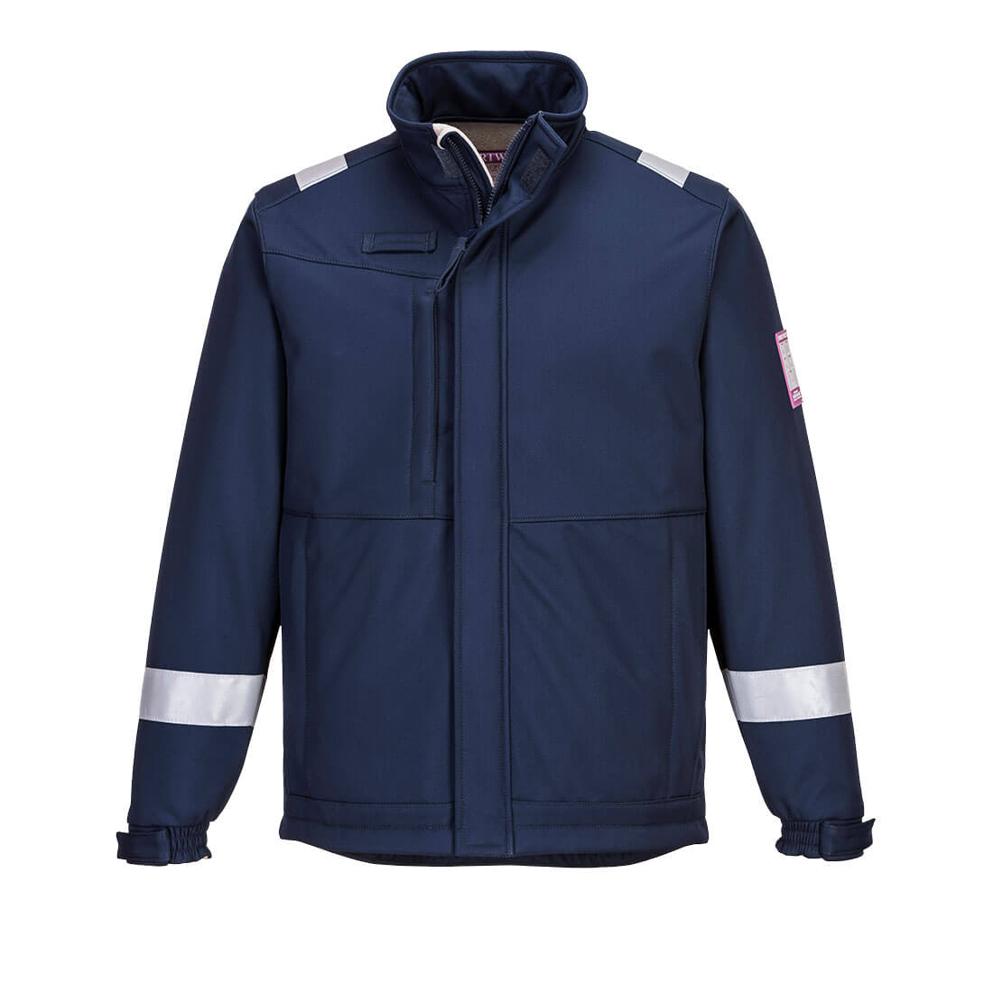 PORTWEST MV73 KURTKA SOFTSHELL MODAFLAME ; GRANATOWY