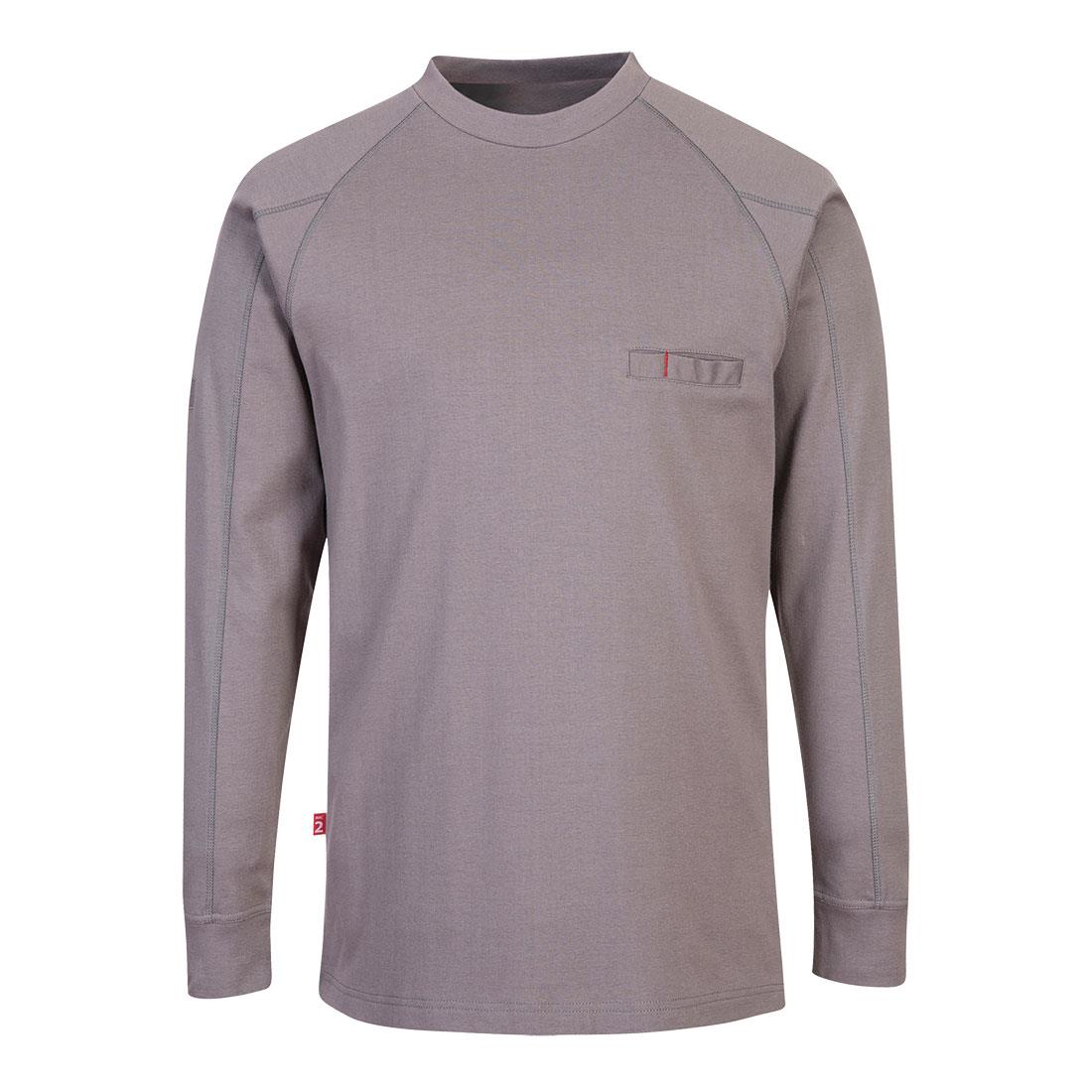 PORTWEST FR33 SWETER TRUDNOPALNY I ANTYSTATYCZNY; SZARY