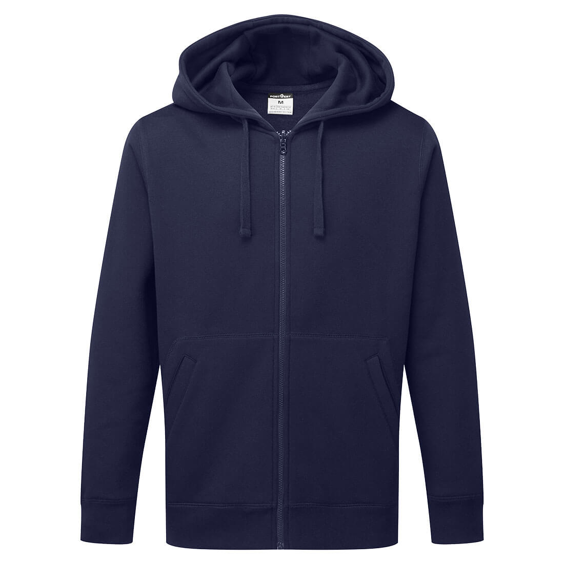 PORTWEST B312 BLUZA Z KAPTUREM ZAPINANA NA ZAMEK; GRANATOWY