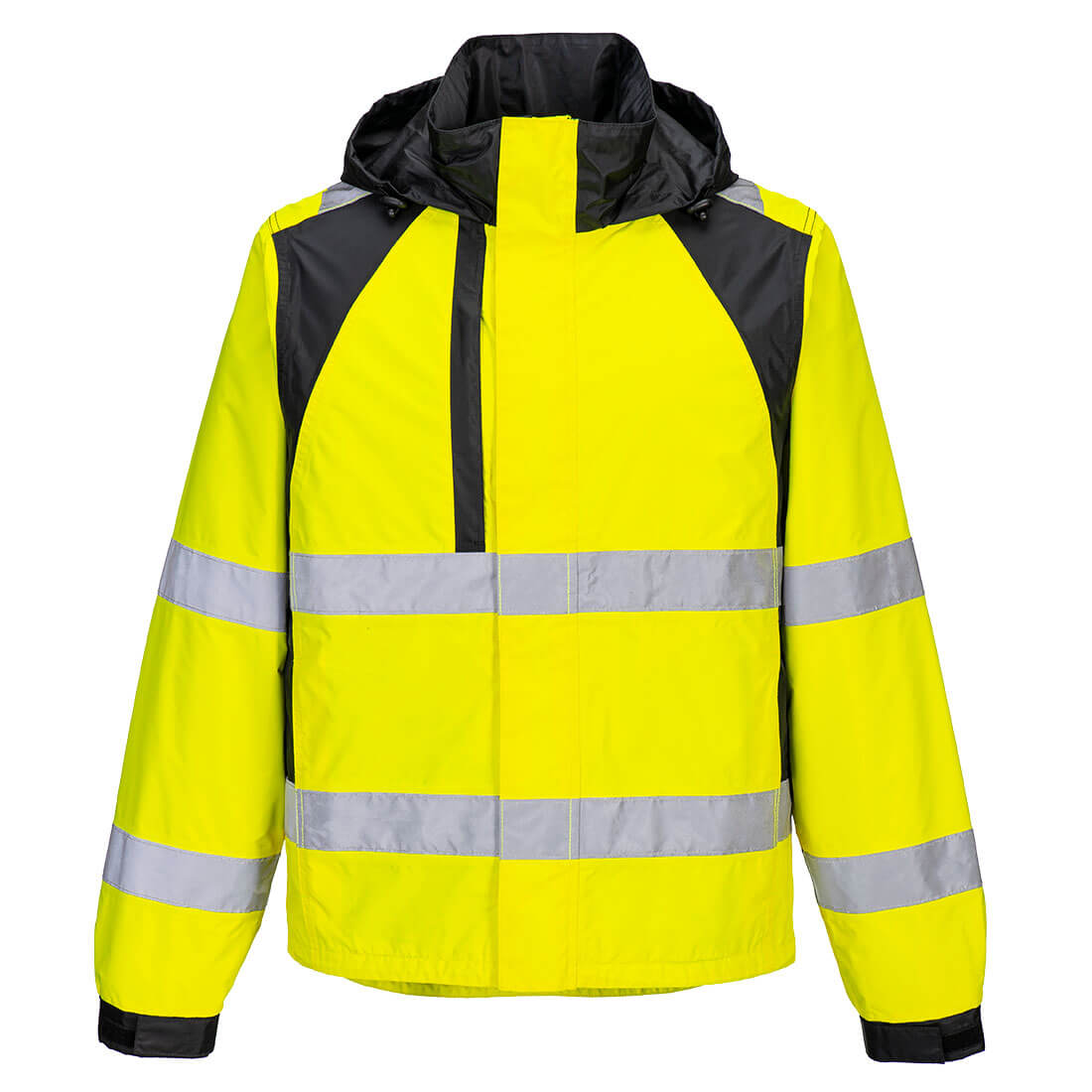 PORTWEST CD860 WODOODPORNA KURTKA OSTRZEGAWCZA WX2 ECO; ŻÓŁTY/CZARNY