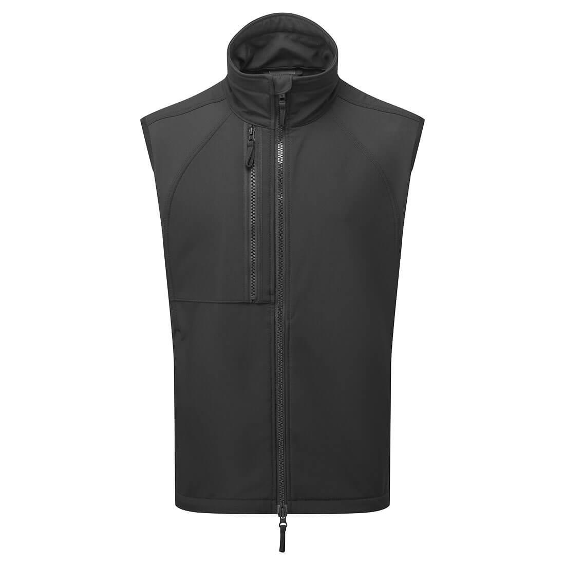 PORTWEST CD876 KAMIZELKA SOFTSHELL ECO WX2 (2L); CZARNY