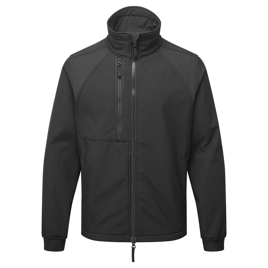 PORTWEST CD870 SOFTSHELL WX2 ECO (2L); CZARNY