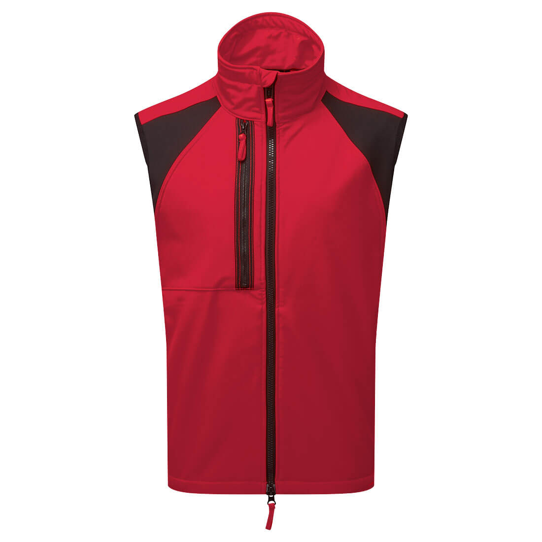 PORTWEST CD876 KAMIZELKA SOFTSHELL ECO WX2 (2L); GŁĘBOKA CZERWIEŃ
