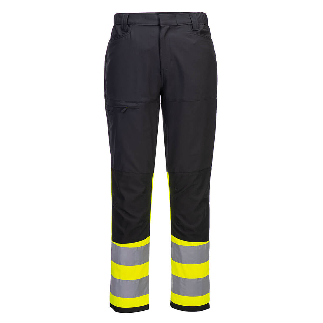PORTWEST CD888 SPODNIE SERWISOWE WX2 ECO HI-VIS KLASY 1; ŻÓŁTY/CZARNY