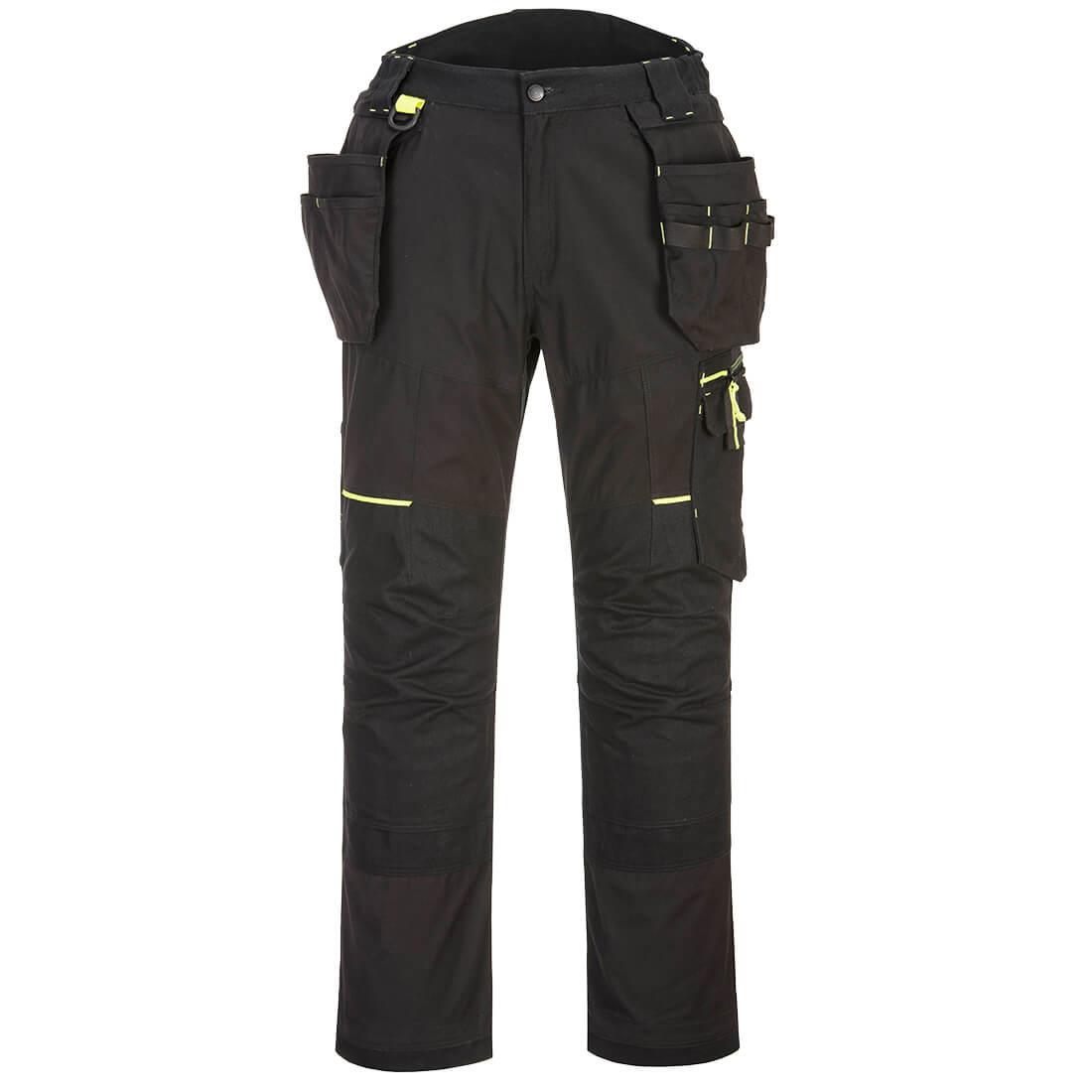 PORTWEST T706 SPODNIE Z KABURAMI WX3 ECO STRETCH; CZARNY