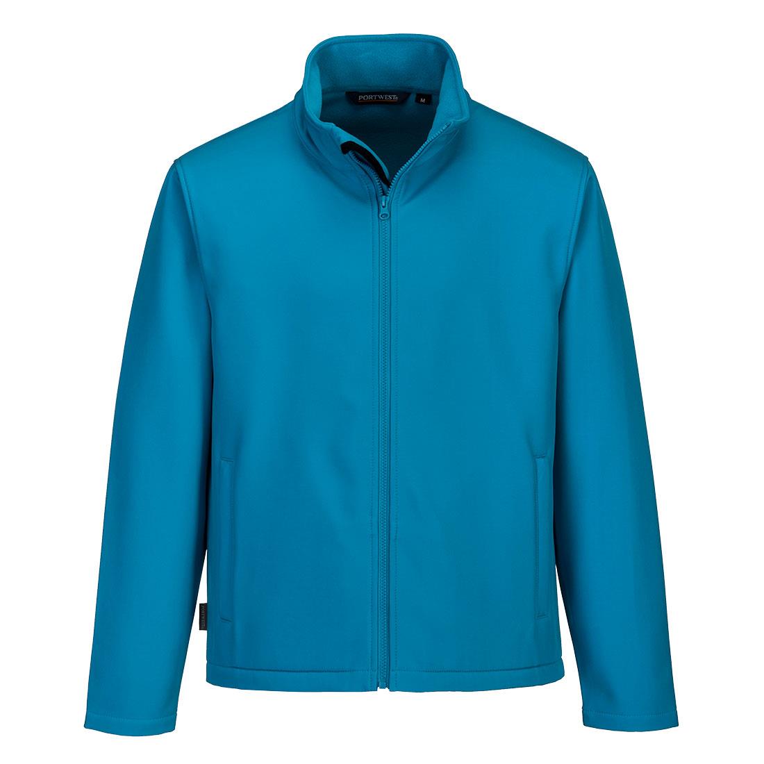 PORTWEST TK20 SOFTSHELL DWUWARSTWOWY PRINT & PROMO; AQUA
