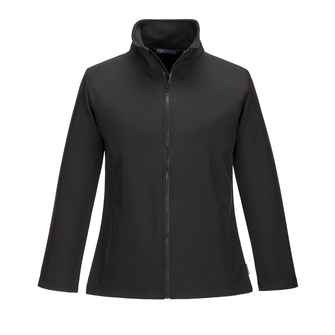 PORTWEST TK21 SOFTSHELL DWUWARSTWOWY PRINT & PROMO; CZARNY