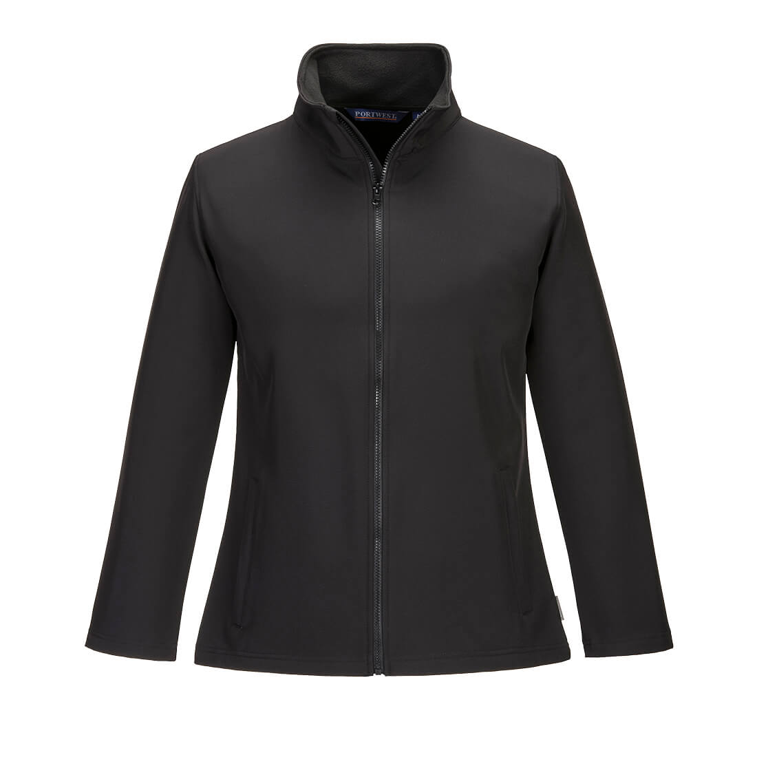 PORTWEST TK21 SOFTSHELL DWUWARSTWOWY PRINT & PROMO; CZARNY