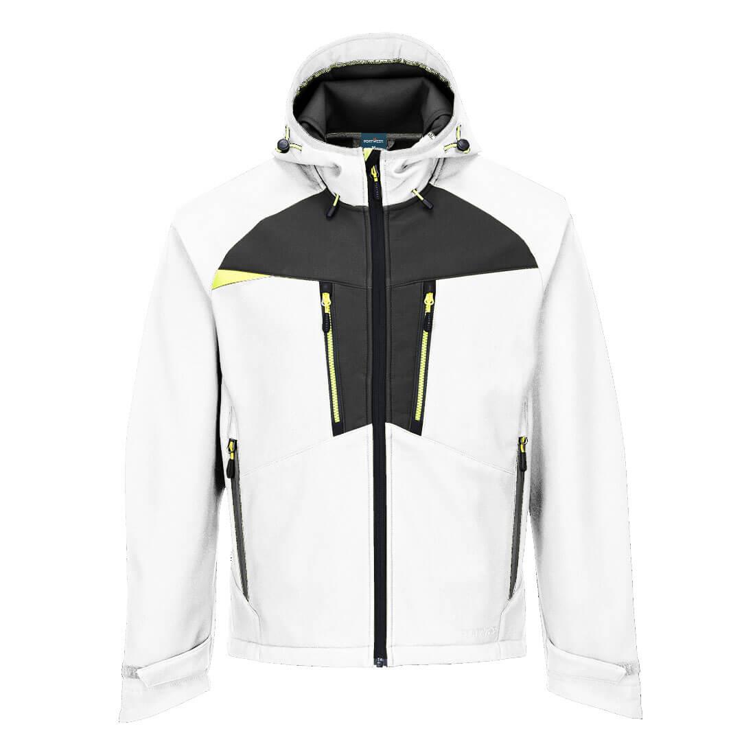 PORTWEST DX474 KURTKA SOFTSHELL DX4 (3L); BIAŁY