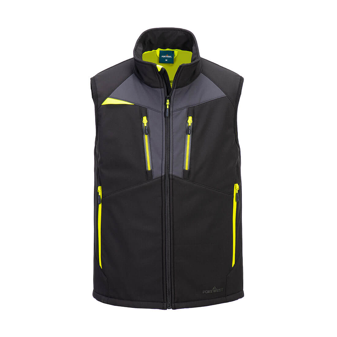 PORTWEST DX476 KAMIZELKA SOFTSHELL DX4 (3L); CZARNY