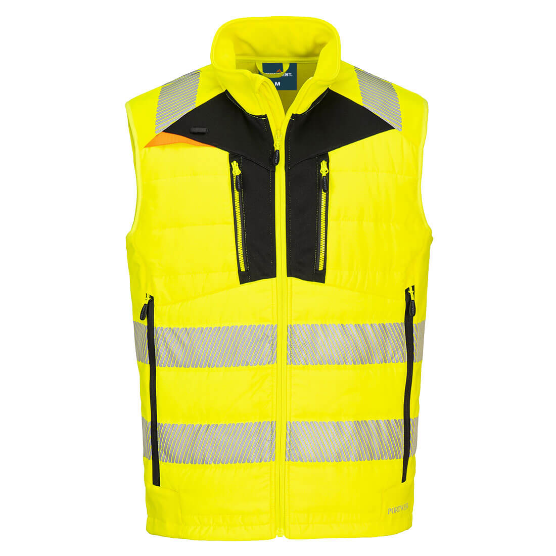 PORTWEST DX479 KAMIZELKA SOFTSHELL DX4 HI-VIS; ŻÓŁTY/CZARNY
