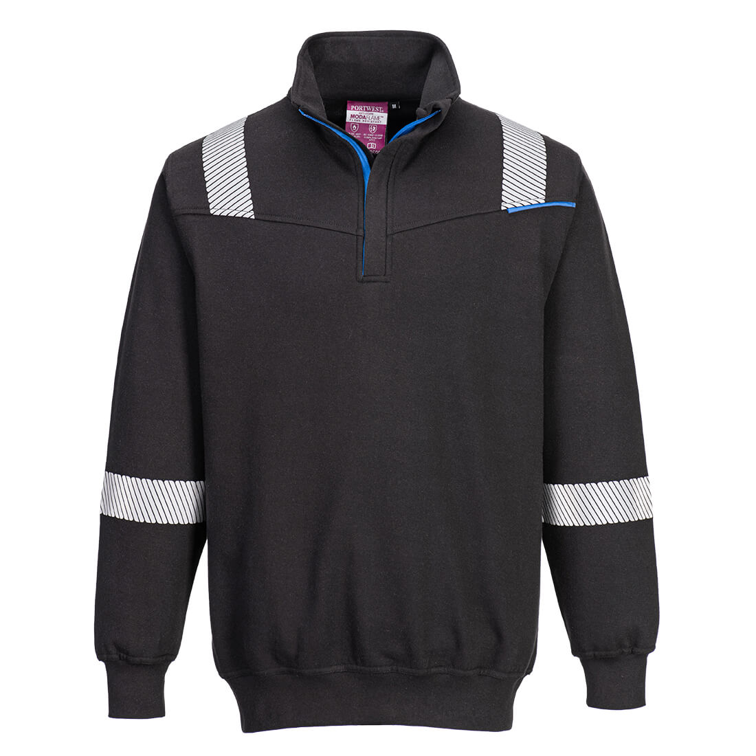 PORTWEST FR710 BLUZA TRUDNOPALNA I ANTYSTATYCZNA WX3; CZARNY