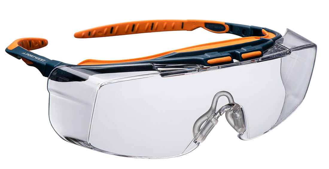 PORTWEST PS24 OKULARY OCHRONNE PEAK OTG; PRZEZROCZYSTY