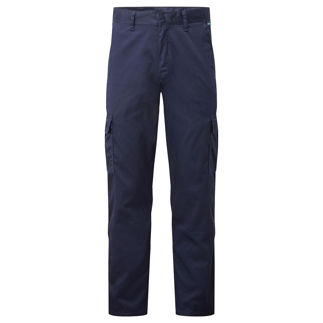 PORTWEST L701 LEKKIE SPODNIE COMBAT; GRANATOWY