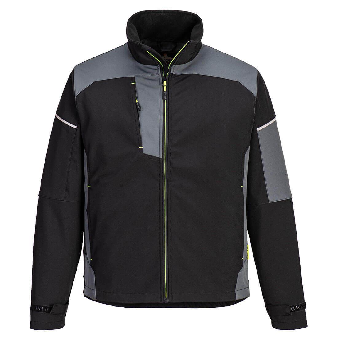 PORTWEST PW378 KURTKA SOFTSHELL PW3 (3L).; CZARNY/ZOOM SZARY