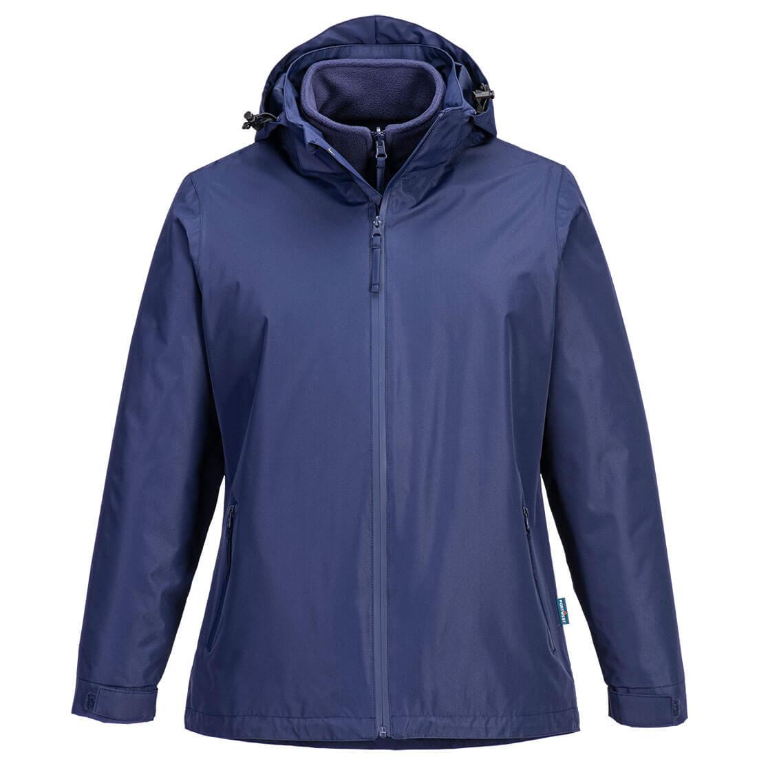 PORTWEST S574 DAMSKA KURTKA 3 W 1; GRANATOWY