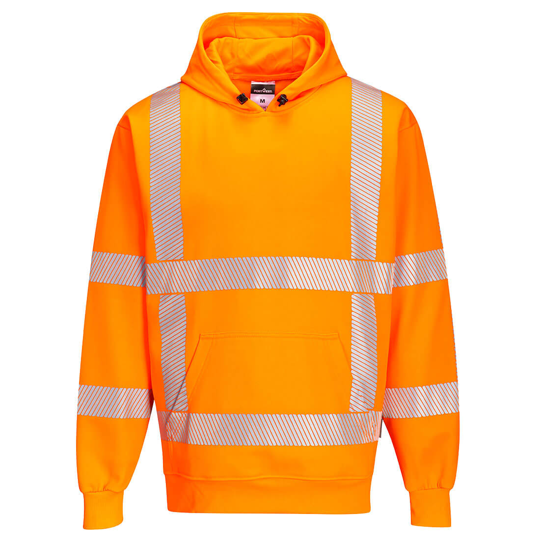 PORTWEST R477 BLUZA OSTRZEGAWCZA Z KAPTUREM RWS; POMARAŃCZOWY