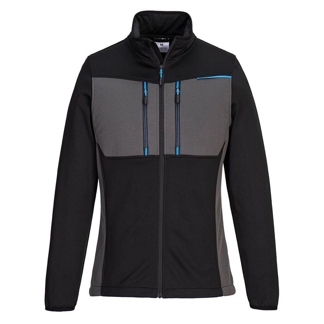 PORTWEST T756 POLAR WX3 FULL ZIP TECH; CZARNY