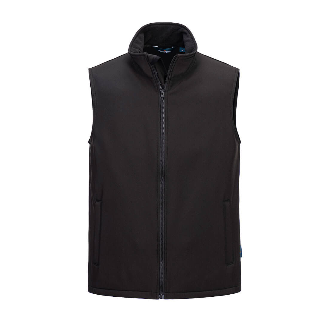 PORTWEST TK22 SOFTSHELL DWUWARSTWOWY PRINT & PROMO; CZARNY