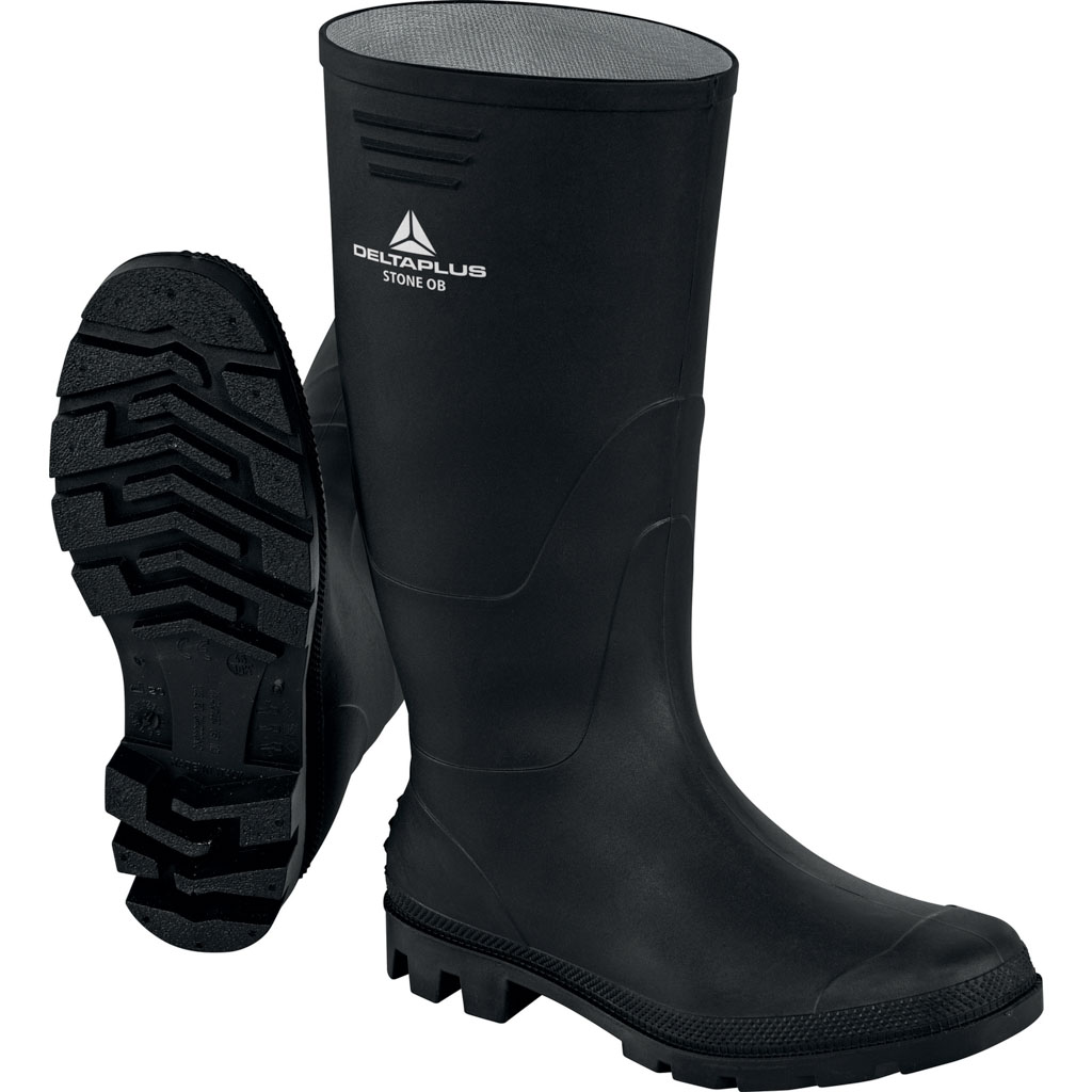DELTA PLUS STONE OB SRA OBUWIE ROBOCZE Z PVC - Zastępuje JOUCAS2NO; CZARNY