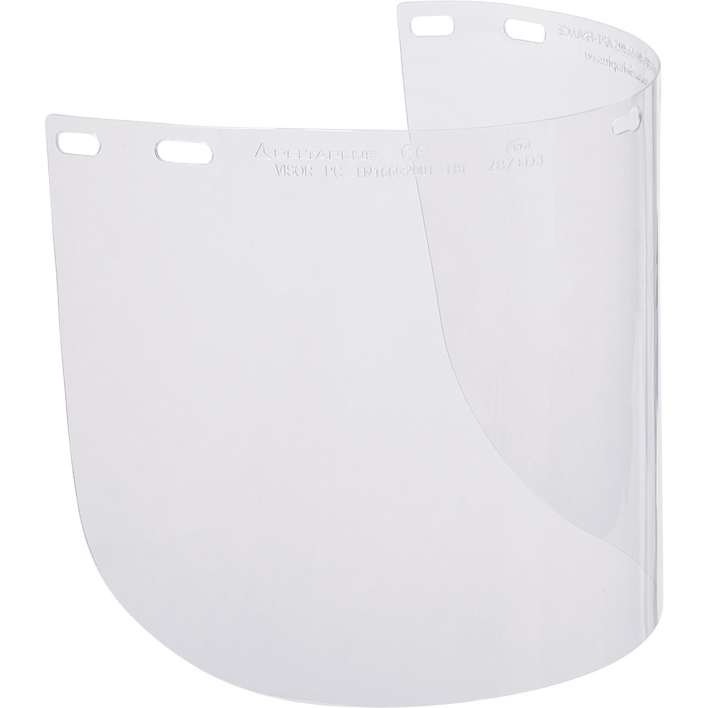 DELTA PLUS VISORPC ZESTAW 2 OSŁON TWARZY Z POLIWĘGLANU DO BALBI2, PICO2, VISOR HOLDER, 39 x 20 CM; BEZBARWNY