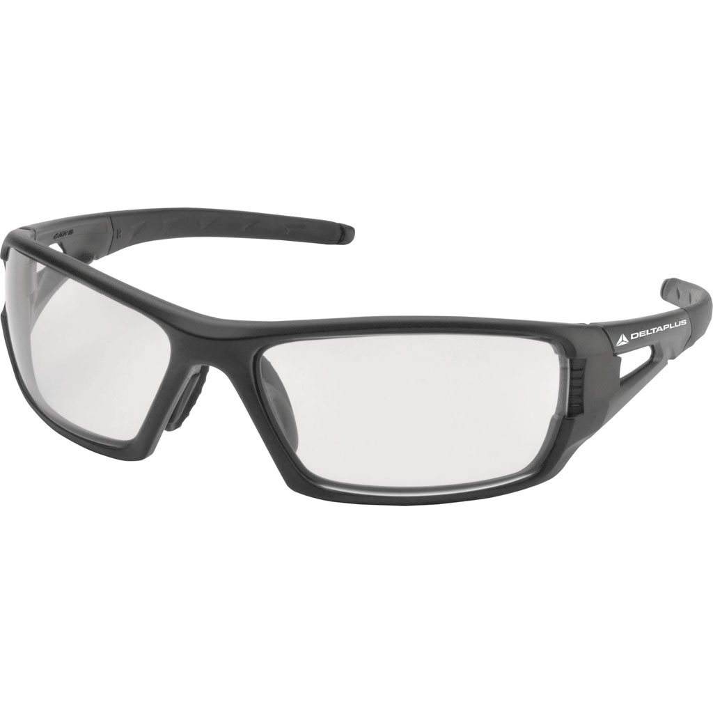 DELTA PLUS RIMFIRE CLEAR OKULARY Z POLIWĘGLANU, AB*, AR*, ANTYELEKTROSTATYCZNE, SUPERCOAT ; BEZBARWNY