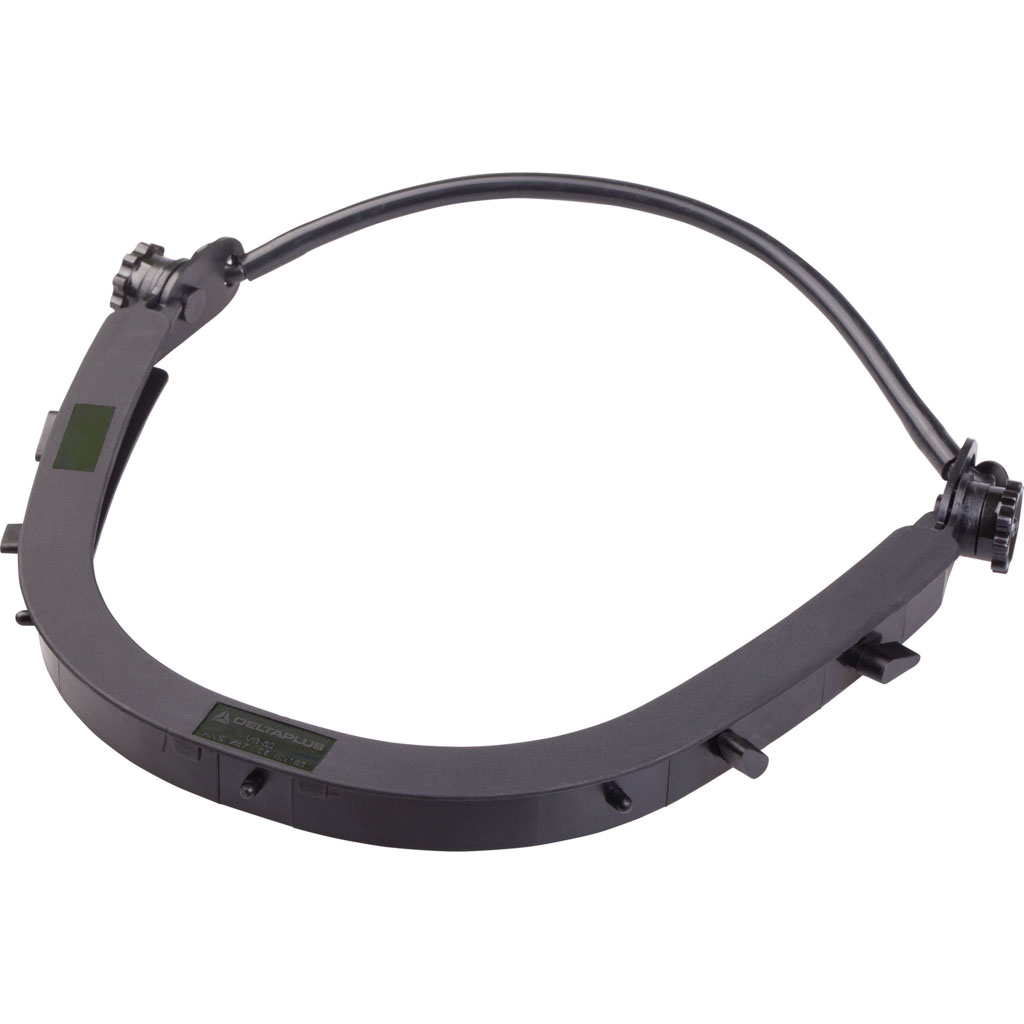 DELTA PLUS VISOR-U UCHWYT OSŁONY TWARZY DIELEKTRYCZNY ; CZARNY