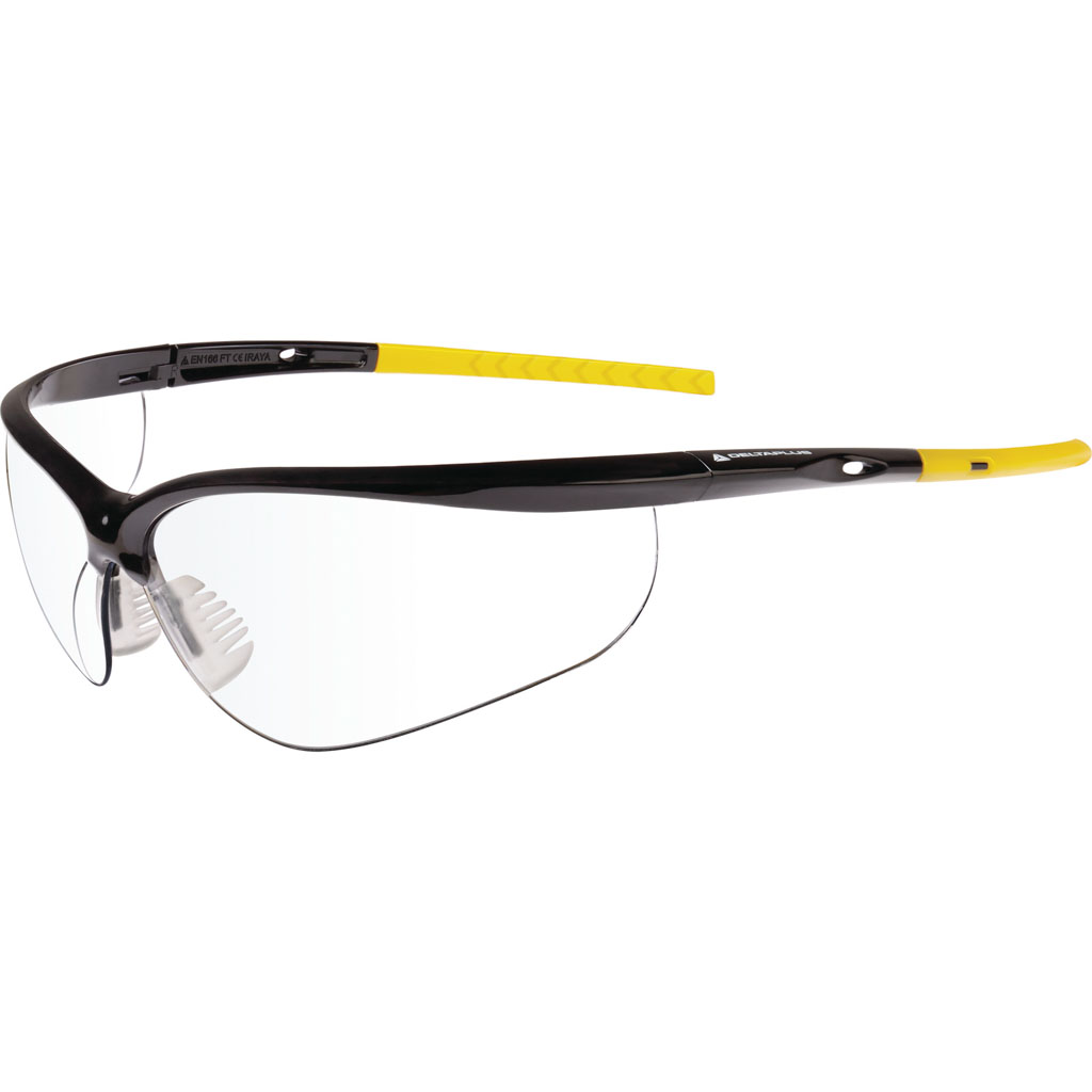 DELTA PLUS IRAYA CLEAR OKULARY Z POLIWĘGLANU, SPORTOWY WYGLĄD, AB*, AR*, UV400; BEZBARWNY