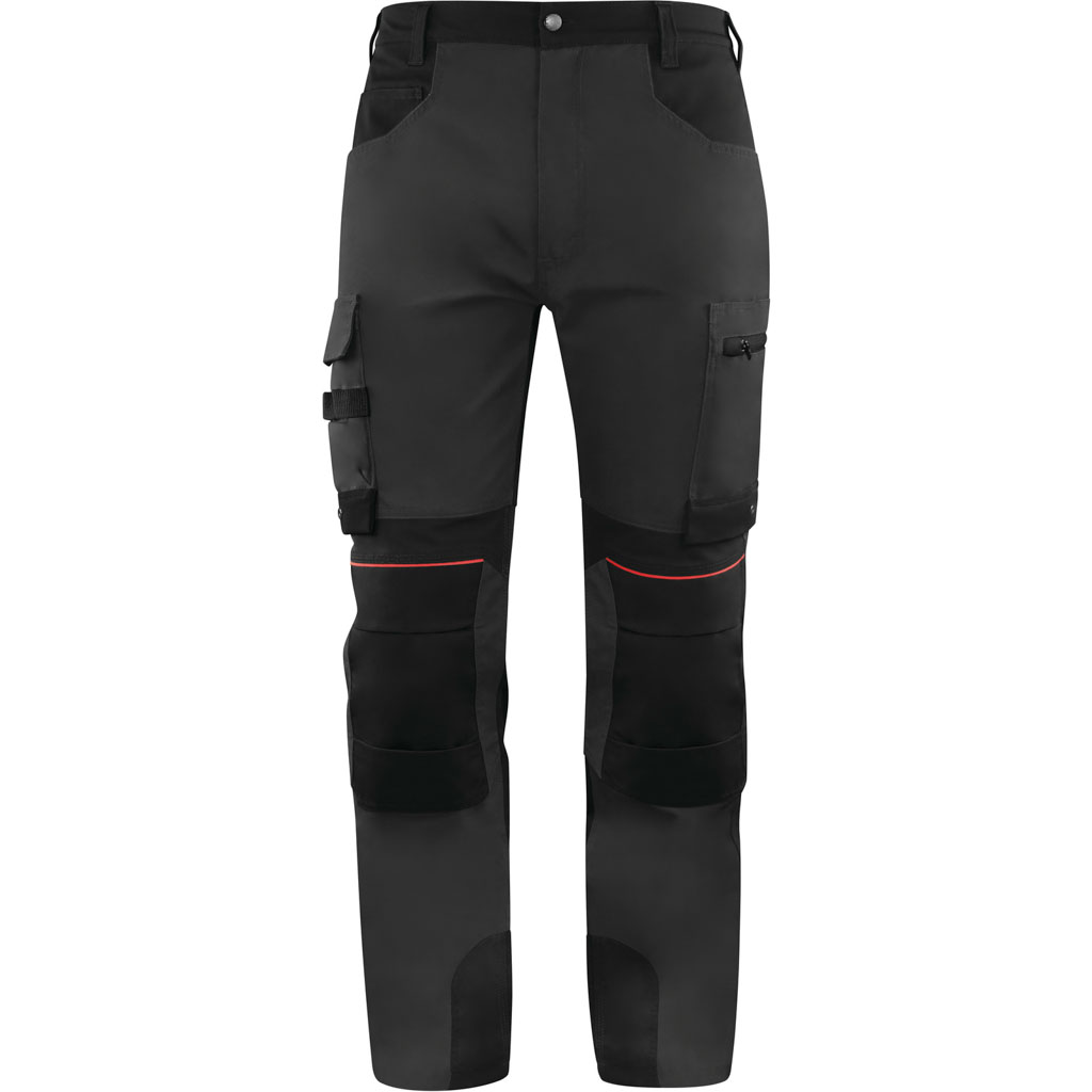 DELTA PLUS M5PA3STR SPODNIE MACH 5 Z BAWEŁNY (60%) I POLIESTRU (40%), 280 g/m2; SZARO-CZARNY