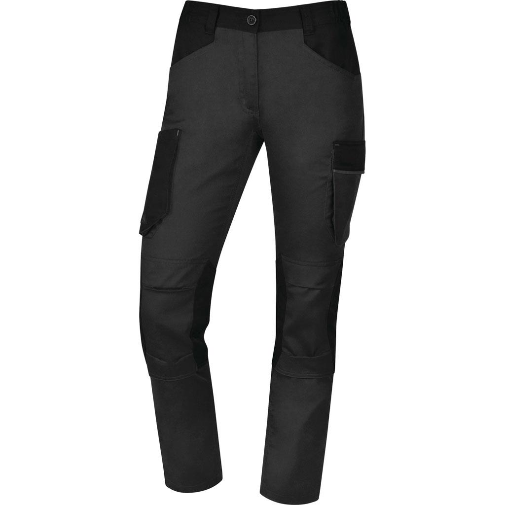 DELTA PLUS M2PA3F SPODNIE MACH 2 DAMSKIE Z POLIESTRU (65%) I BAWEŁNY (35%), 245 g/m2; CIEMNOSZARY