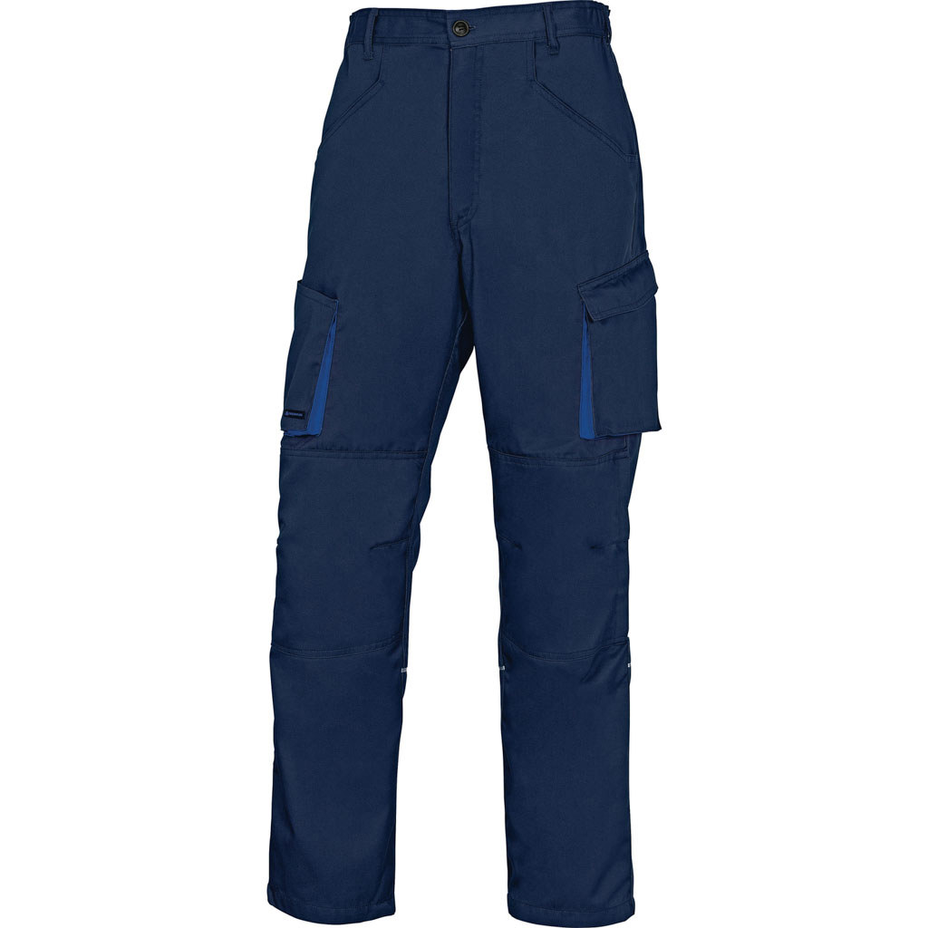 DELTA PLUS M2PA2 SPODNIE MACH 2 Z POLIESTRU (65%) I BAWEŁNY (35%), 245 g/m2; GRANATOWO-NIEBIESKI