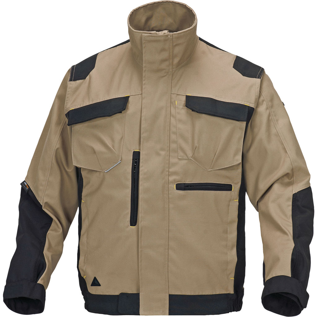 Delta Plus Bluza mach Spirit z 60% bawełny i 40% poliestru - 270 G/M2kolor beżowo-czarny rozmiar M M5VE2BNTM M5VE2BNTM