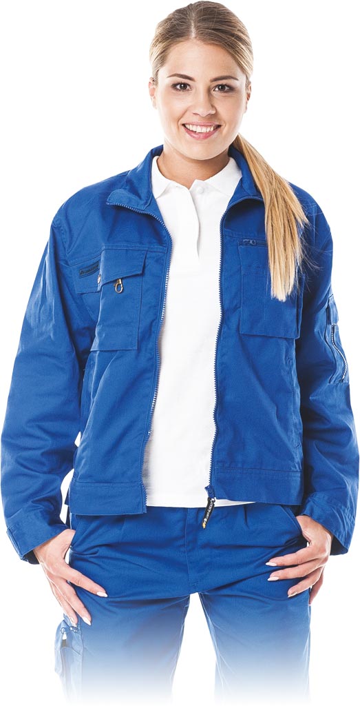 BLUZA OCHRONNA LHOLLMAN LH-WOMWILER; NIEBIESKI (XL)
