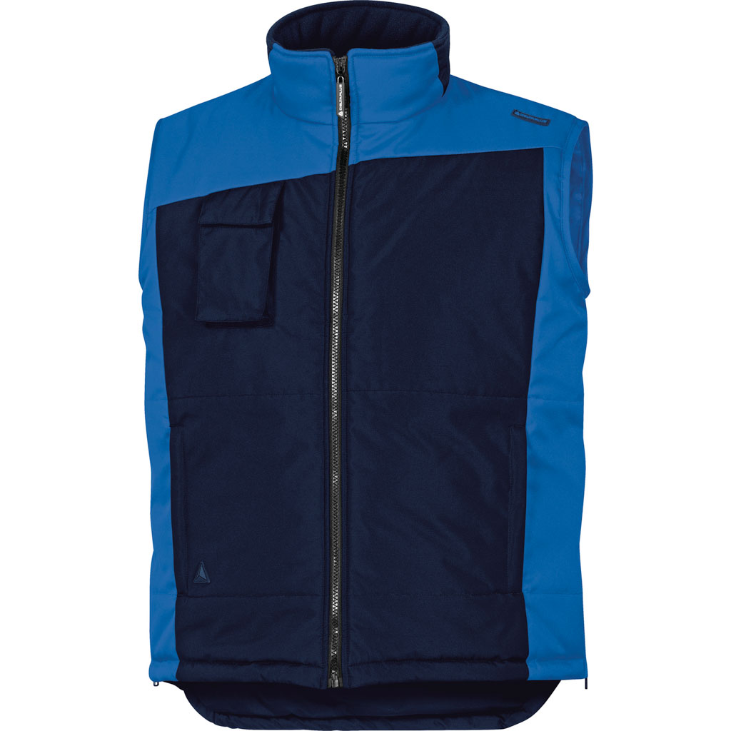Delta Plus Kamizelka z poliestru Pongee powlekanego Pvc kolor granatowy rozmiar XL FiDJ2BMXG FiDJ2BMXG