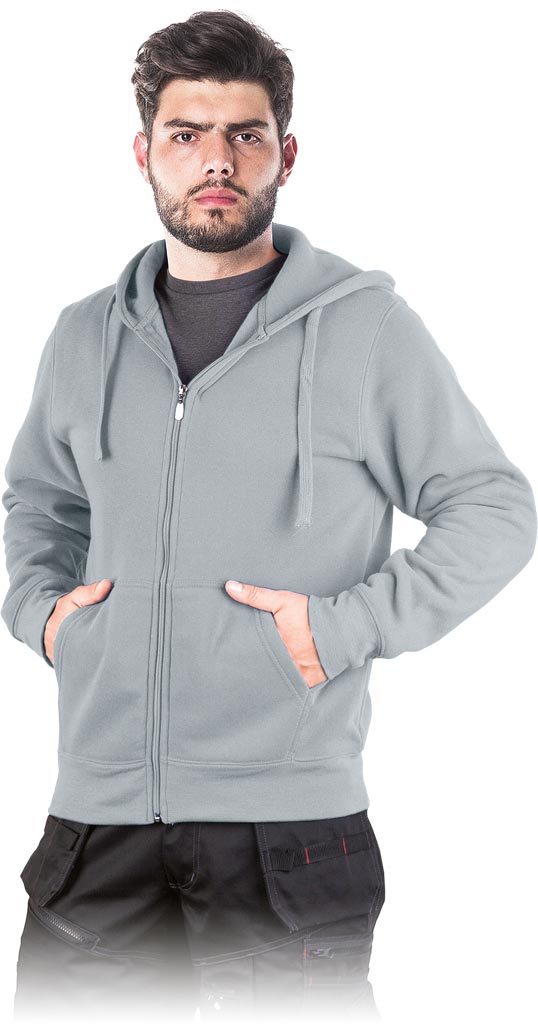 BLUZA OCHRONNA REIS SMOKER; JASNOSZARY (XXXL)