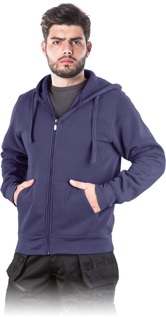 BLUZA OCHRONNA REIS SMOKER; GRANATOWY (XL)