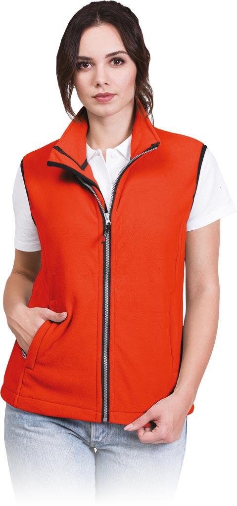 KAMIZELKA OCHRONNA REIS VHONEY-L; POMARAŃCZOWY (XL)