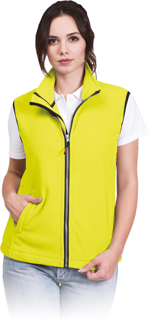 KAMIZELKA OCHRONNA REIS VHONEY-L; SELEDYNOWY (XL)