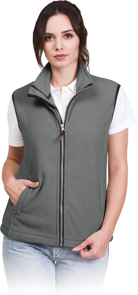 KAMIZELKA OCHRONNA REIS VHONEY-L; SZARY/STALOWY (XXXL)