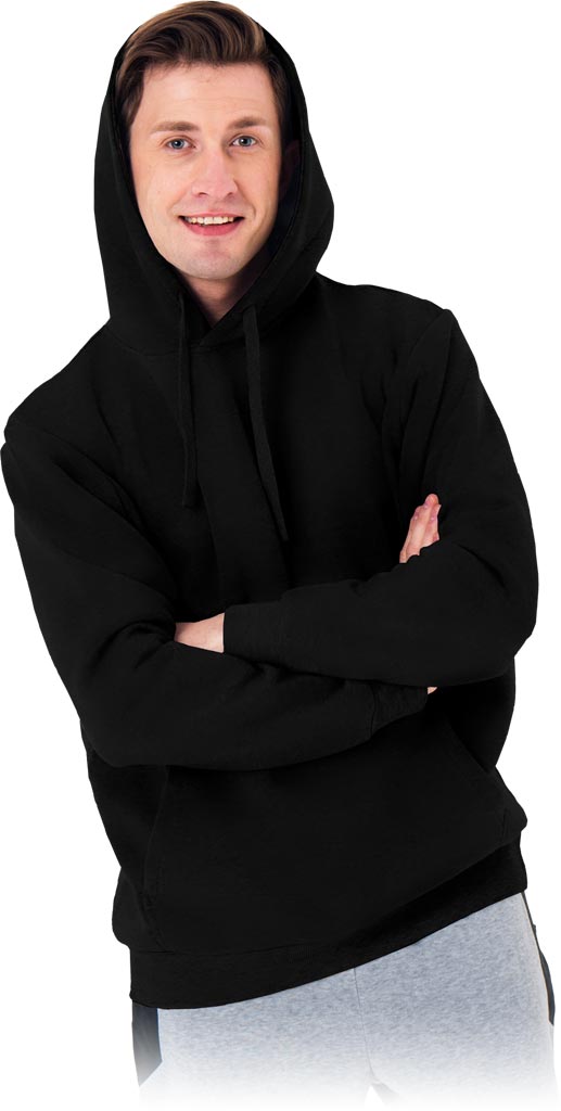 BLUZA OCHRONNA REIS KANGU; CZARNY (L)