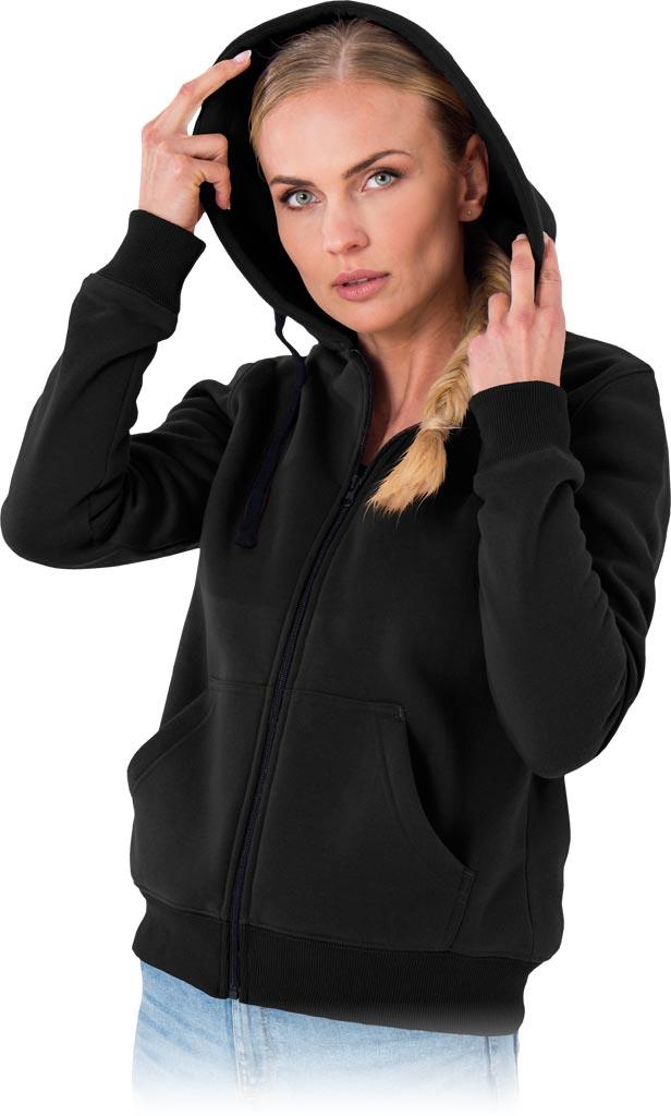 BLUZA OCHRONNA REIS MALVA; CZARNY (S)