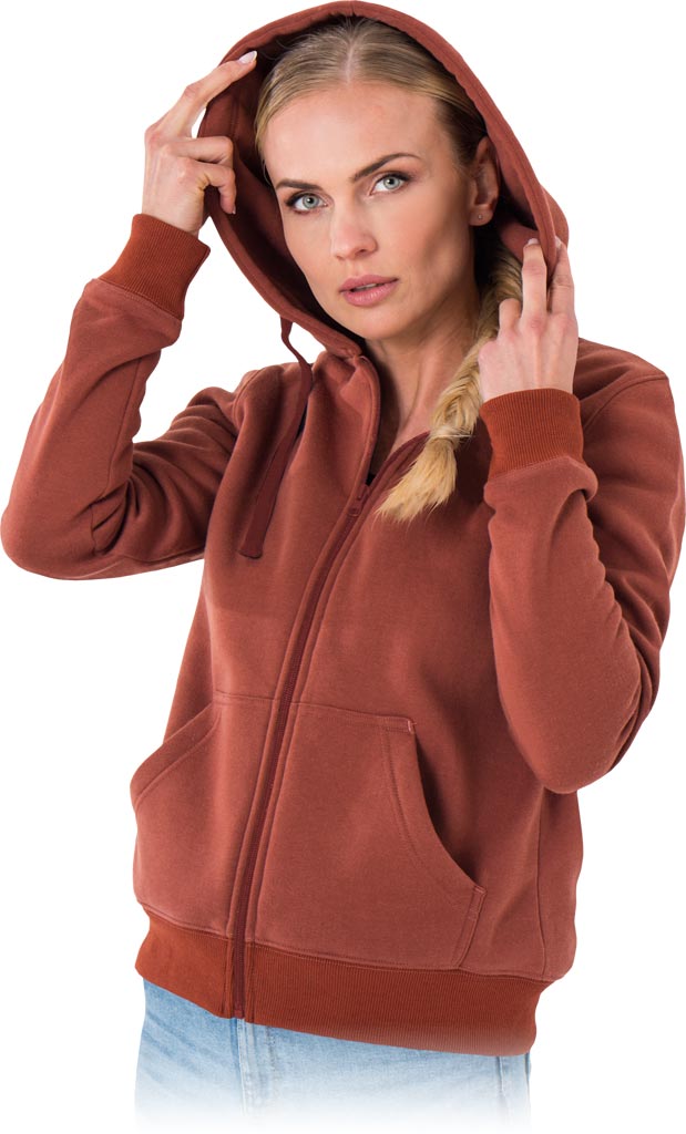 BLUZA OCHRONNA REIS MALVA; CEGLASTY (L)