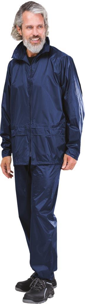 KOMPLET OCHRONNY PRZECIWDESZCZOWY REIS KPL; GRANATOWY (XXXL)