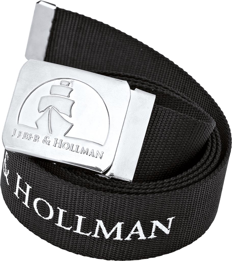 PASEK LHOLLMAN LH-BELTER; CZARNY