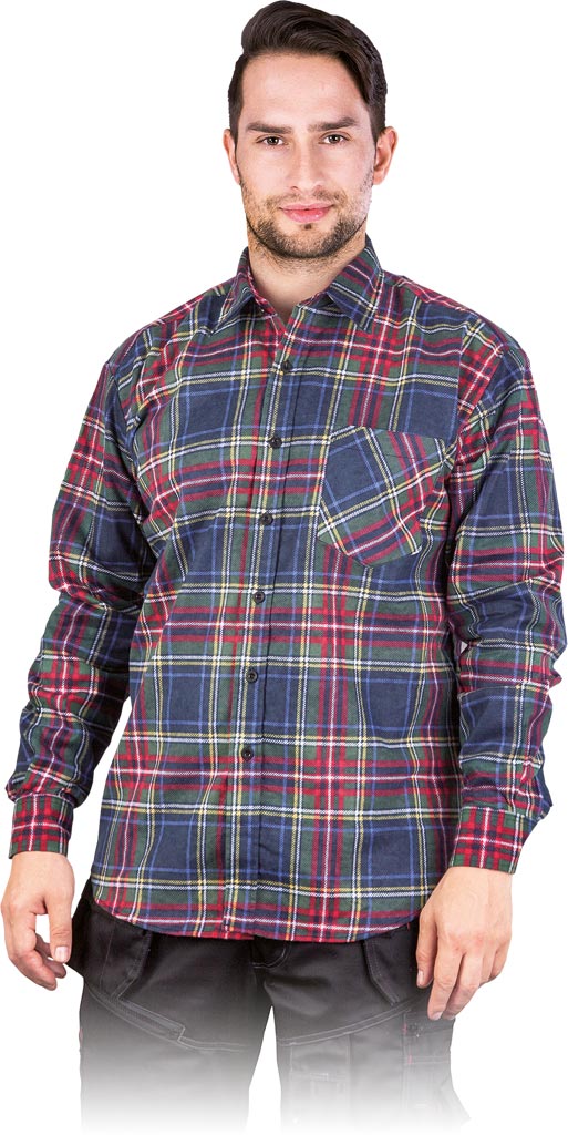 KOSZULA FLANELOWA OCHRONNA REIS KF-; MULTIKOLOR (M)