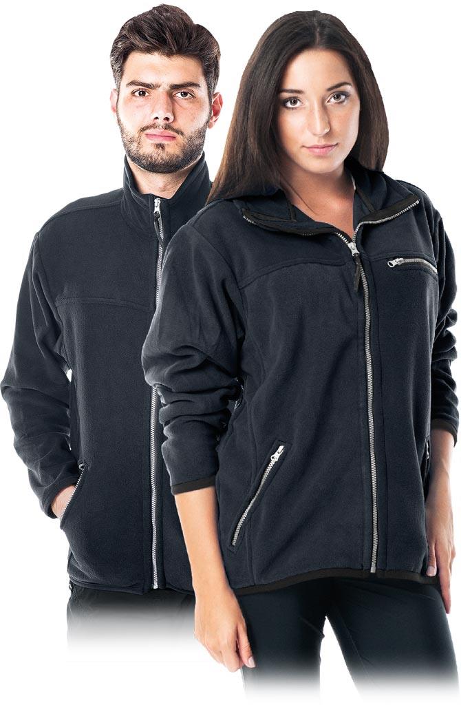 BLUZA Z POLARU OCHRONNA REIS POLAR-HONEY; GRANATOWY (XXXL)